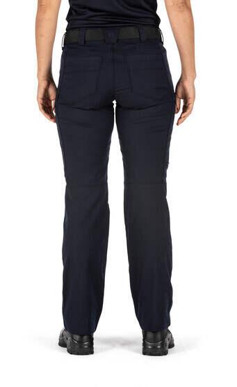5.11 Women's Tactical Apex Pant in Dark Navy with comfort waist